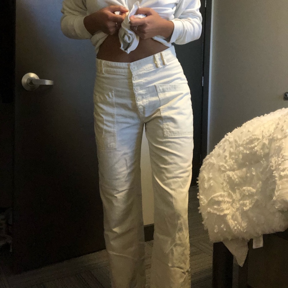 Urban Outfitters Cream Pants